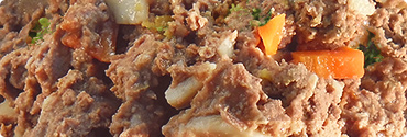Detail MENU Iberico & Turkey hrană umedă pentru câini 